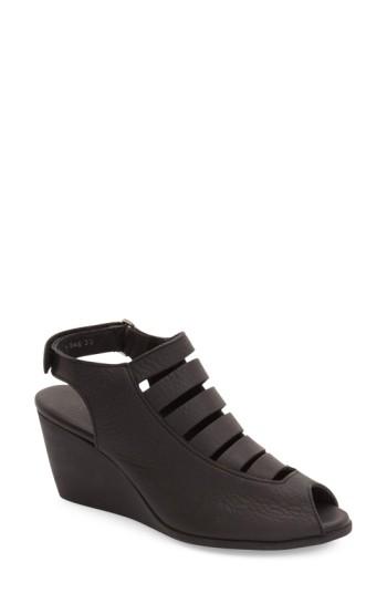 Women's Arche Egzy Wedge Sandal Us / 38eu - Black