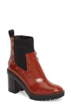 Women's Tory Burch Preston Studded Bootie M - Brown