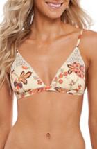 Women's Rhythm Sanur Triangle Bikini Top - Yellow