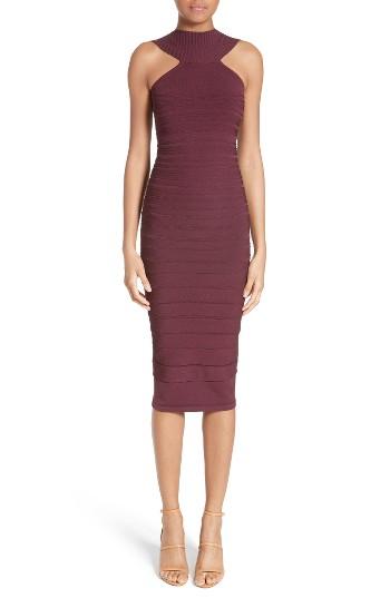 Women's Cushnie Et Ochs Knit High Neck Dress