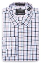 Men's Nordstrom Men's Shop Smartcare(tm) Traditional Fit Plaid Dress Shirt .5 33 - Pink