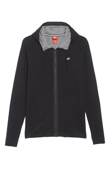 Men's Nike Tech Regular Fit Fleece Hoodie - Black