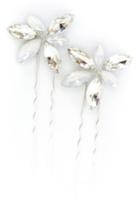 Brides & Hairpins Chrysa Set Of 2 Hair Pins, Size - Metallic