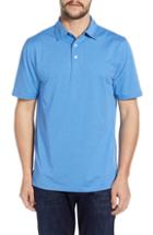 Men's Southern Tide Driver Performance Jersey Polo, Size - Blue