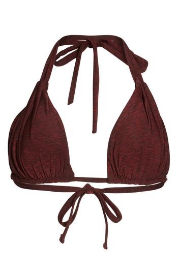 Women's La Blanca Midnight Rain Goddess Bikini Top - Red