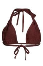 Women's La Blanca Midnight Rain Goddess Bikini Top - Red