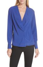 Women's Rag & Bone Shields Silk Blouse - Blue
