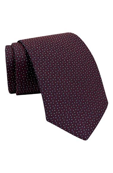 Men's Gitman Dot Silk Tie, Size - Purple
