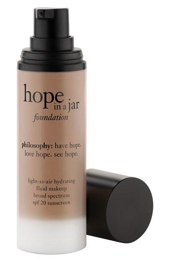 Philosophy 'hope In A Jar' Light-as-air Hydrating Fluid Foundation Spf 20 Oz - Shade 8