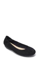 Women's Me Too Janell Sliver Wedge Flat .5 M - Black
