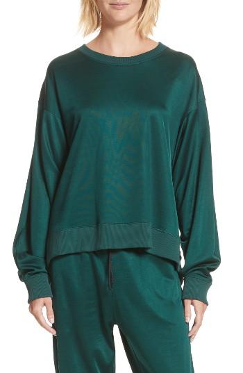 Women's Mm6 Maison Margiela Track Suit Pullover - Green