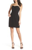 Women's Charles Henry Fitted Corset Sheath Dress - Black