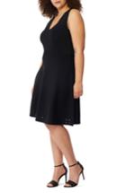 Women's Rebel Wilson X Angels Pointelle Detail Fit & Flare Dress