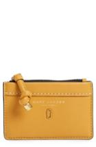 Women's Marc Jacobs Tied Up Leather Wallet - Yellow