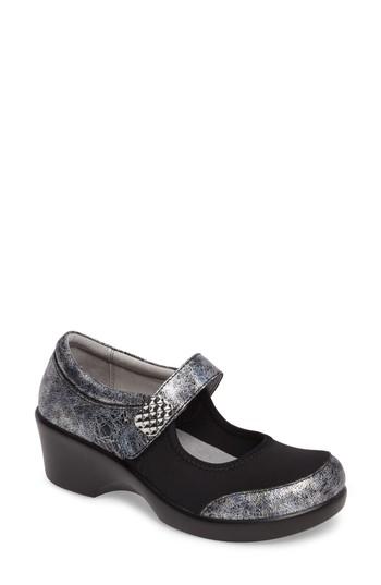 Women's Alegria By Pg Lite Maya Mary Jane Pump -8.5us / 38eu - Grey