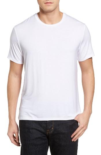 Men's Stone Rose Stretch Modal T-shirt - White