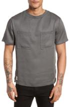 Men's Native Youth Denali Woven T-shirt - Grey