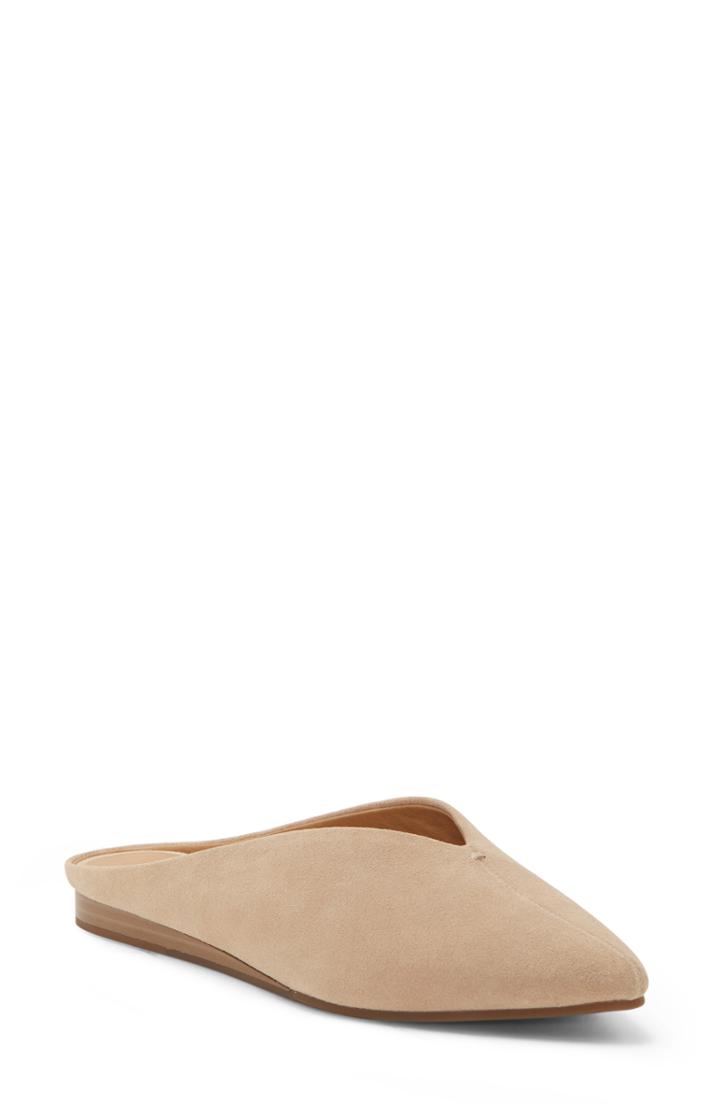 Women's Lucky Brand Barbora Pointy Toe Mule M - Beige