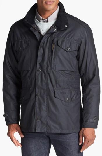 Men's Barbour 'sapper' Weatherproof Waxed Relaxed Fit Jacket