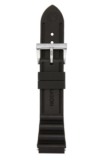 Men's Jack Mason Brand 22mm Rubber Watch Strap