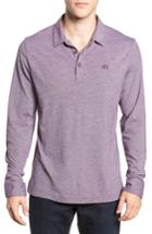 Men's Travis Mathew Gir Pin Dot Polo - Red