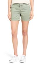 Women's Caslon Cotton Twill Shorts