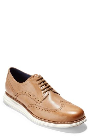 Men's Cole Haan 'original Grand' Wingtip .5 W - Brown
