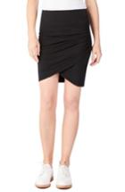 Women's Michael Stars Faux Wrap Miniskirt