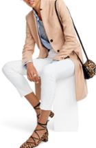 Women's J.crew Regent Topcoat - Beige