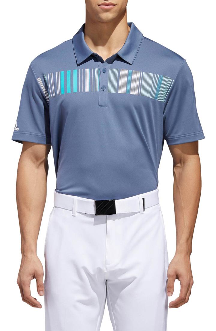 Men's Adidas Golf Ultimate Fashion Tech Polo