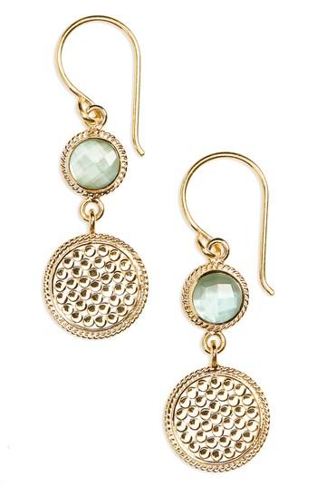 Women's Anna Beck Double Drop Stone Earrings