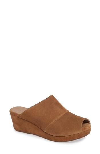 Women's Chocolat Blu Yoana Wedge Mule M - Brown