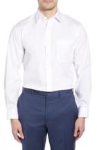 Men's Nordstrom Men's Shop Classic Fit Non-iron Dress Shirt - 34 - White