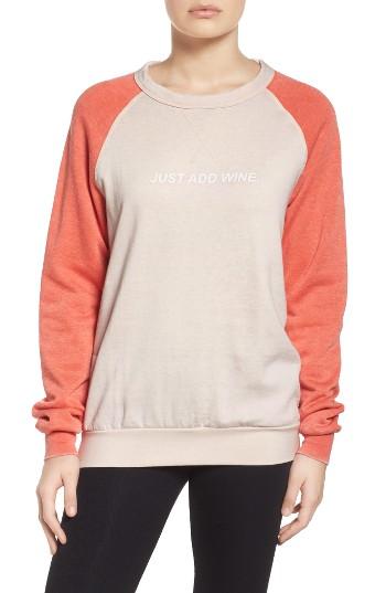 Women's The Laundry Room Just Add Wine Sweatshirt