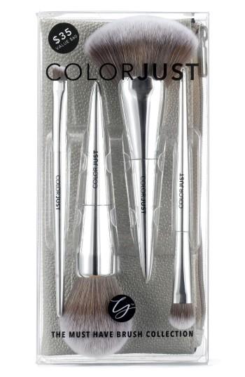 Colorjust Must Have Mini Brush Collection, Size - Silver