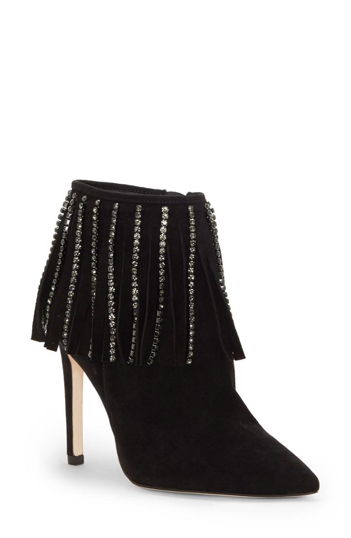 Women's Jessica Simpson Prista Bootie .5 M - Black