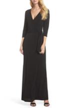 Women's Leota Perfect Wrap Maxi Dress - Black