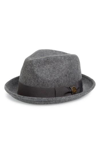 Men's Goorin Brothers The Good Boy Felt Wool Fedora - Black