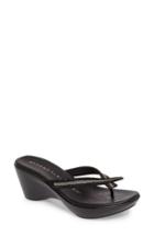 Women's Athena Alexander Sienna Wedge Sandal M - Black