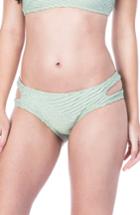 Women's The Bikini Lab Sand Dune Hipster Bikini Bottoms - Green