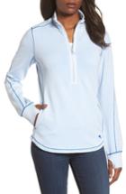 Women's Tommy Bahama Jen And Terry Half Zip Top - Blue