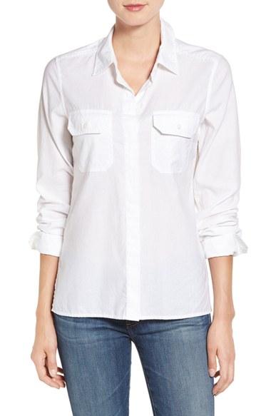 Women's Ag Ace Split Hem Cotton Shirt
