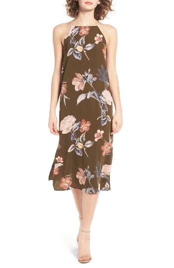 Women's Dee Elly Floral Print Midi Slipdress