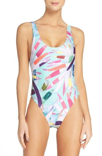 Women's Mara Hoffman One-piece Swimsuit - Blue/green