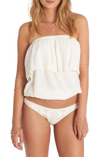 Women's Billabong Take On Woven Tube Top
