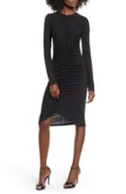 Women's Leith Ruched Front Dress - Black