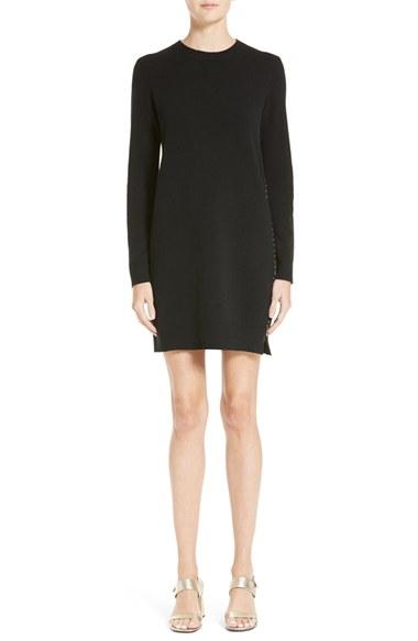 Women's Marc Jacobs Zipper Detail Wool Dress