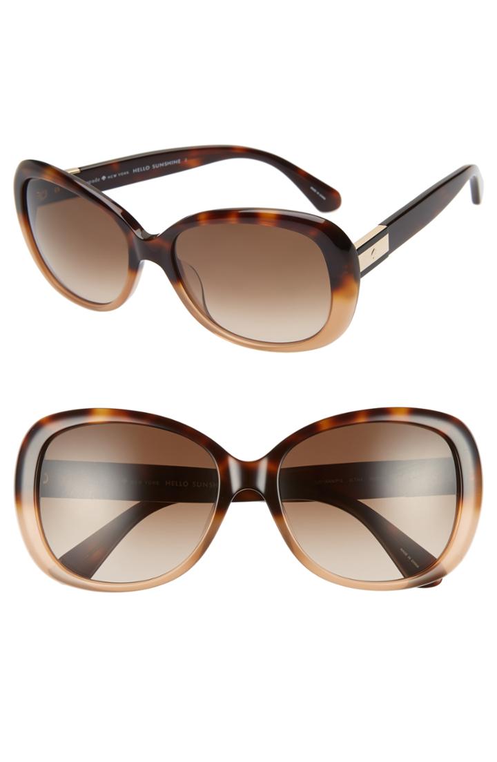 Women's Kate Spade New York Judyann 56mm Sunglasses -