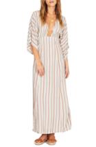 Women's Amuse Society Forever & Day Stripe Maxi Dress - Beige