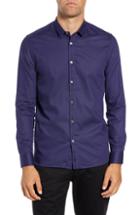 Men's Ted Baker London Surrey Q Slim Fit Sport Shirt (l) - Blue